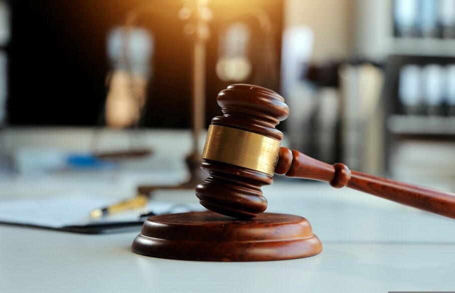 A judge's gavel