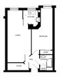 Floorplan for 25 Peel Lodge, Dean Street