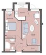 Floorplan for 34 Albert Lodge, Ock Street