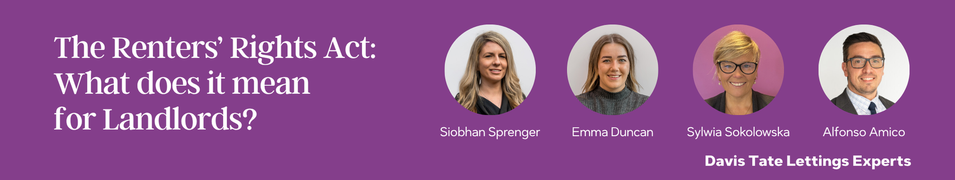 Lettings team header