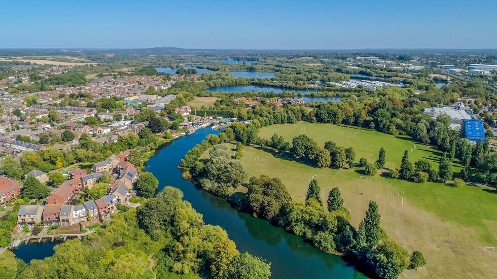 River running through Reading